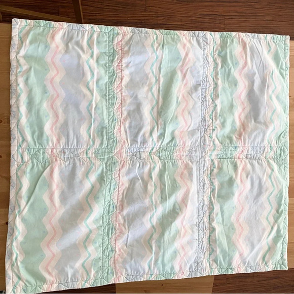 VTG Bucilla Mother Goose Rhymes Quilt (63480) Finished Quilt 30x33” Baby Blanket - Picture 10 of 15